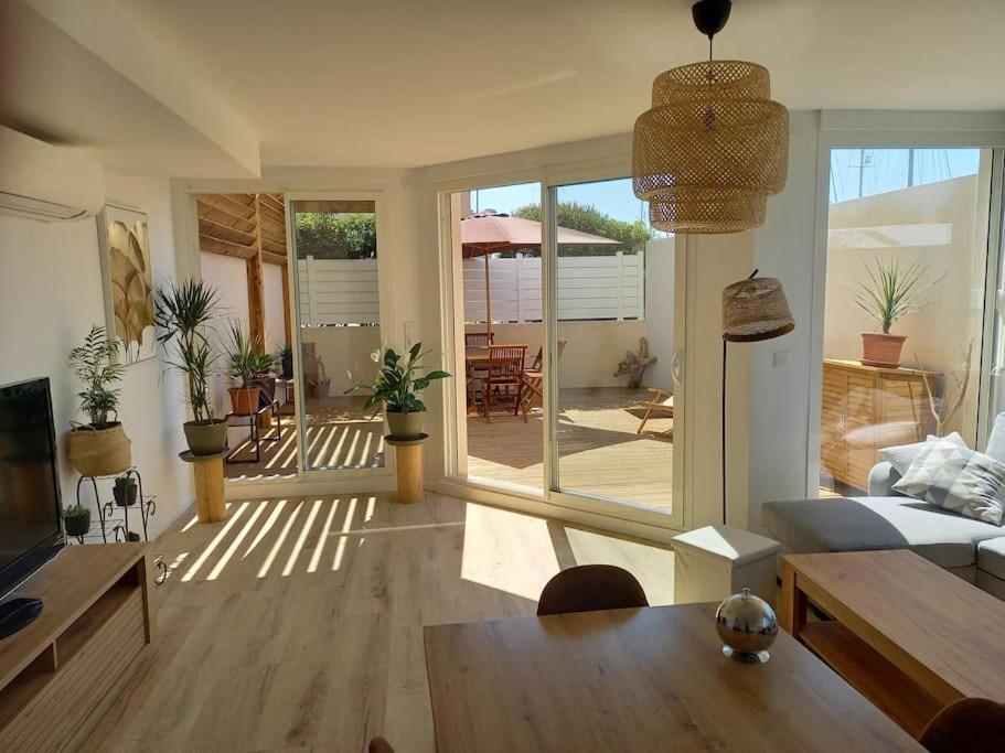 Appartement 100 M2 Terrasse Piscine 格吕桑 外观 照片
